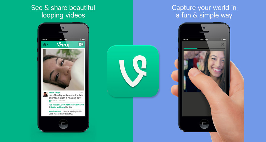 vergeten en oude social media app - Vine app