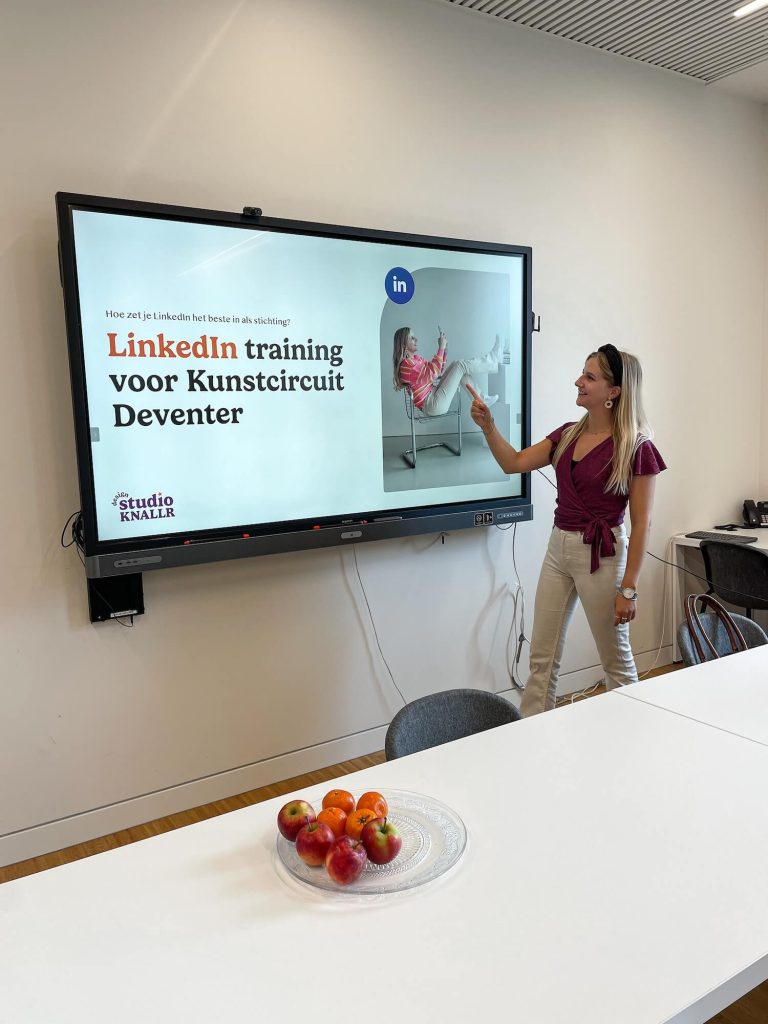 beginners linkedin training op locatie voor kunstcircuit deventer