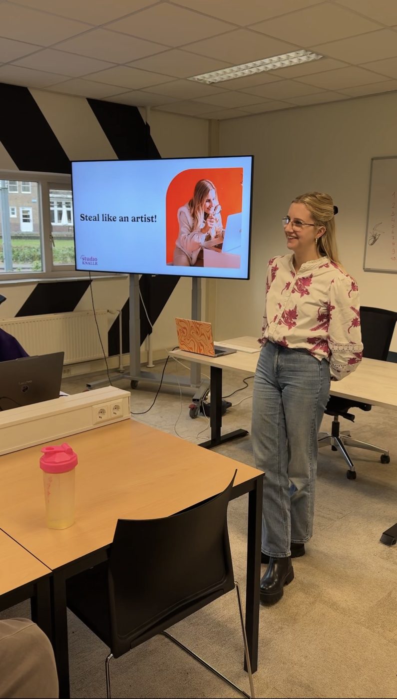 dagvlog social media design docente roc hilversum