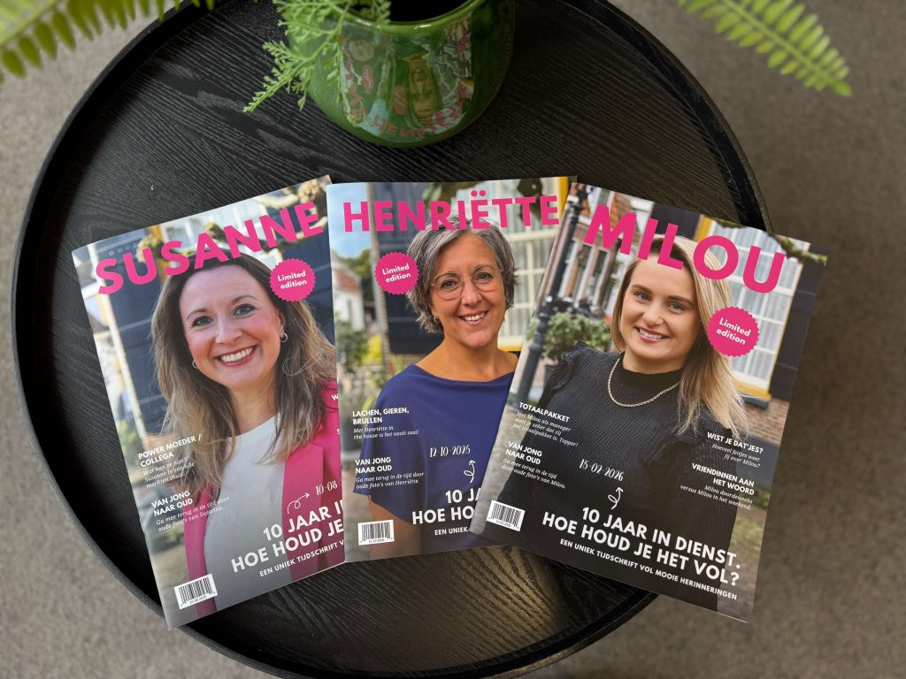 persoonlijke tijdschriften ontwerpen voor bergwerk